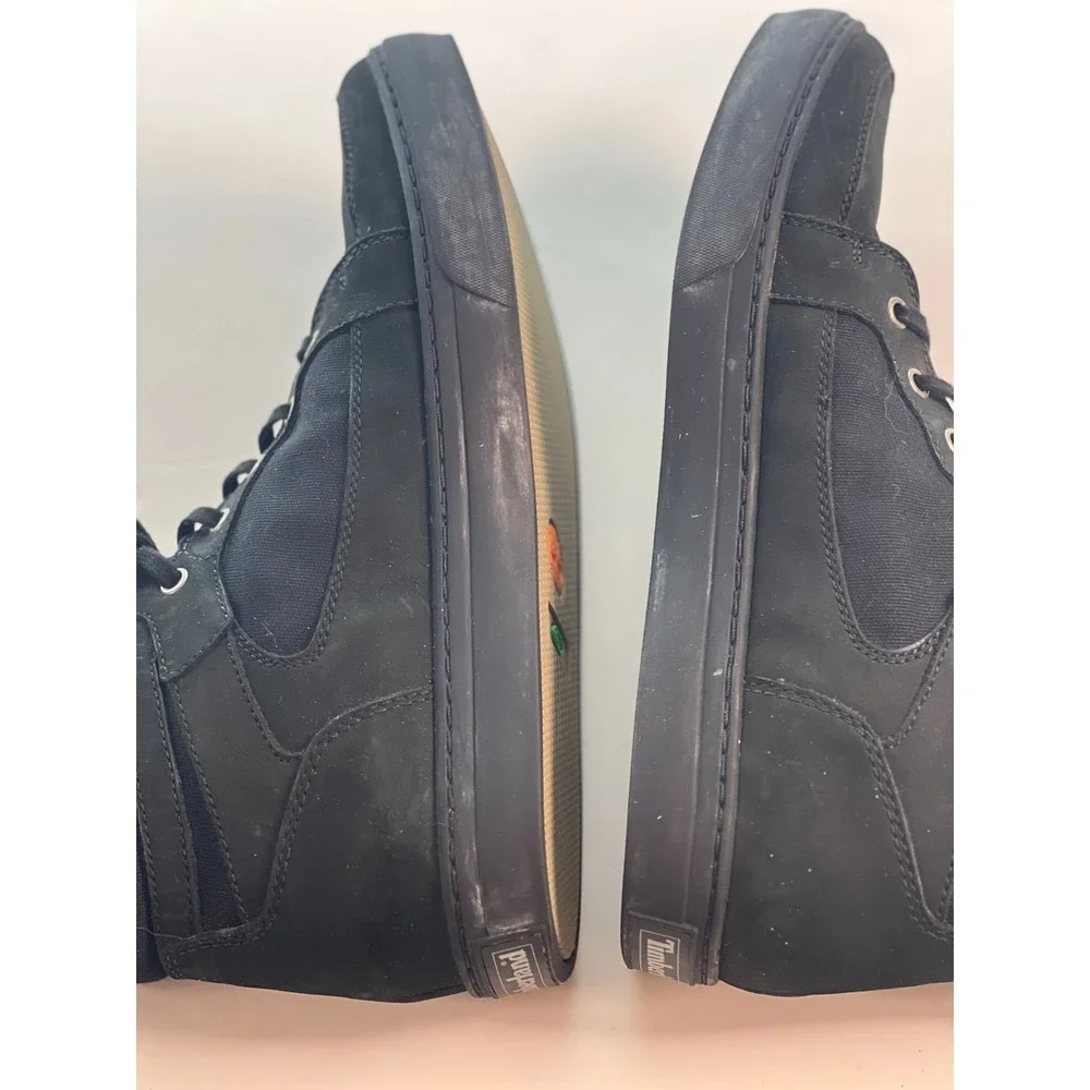 Timberland Men's‎ Boots Size 12M Black Leather Earthkeepers Genuine Leather